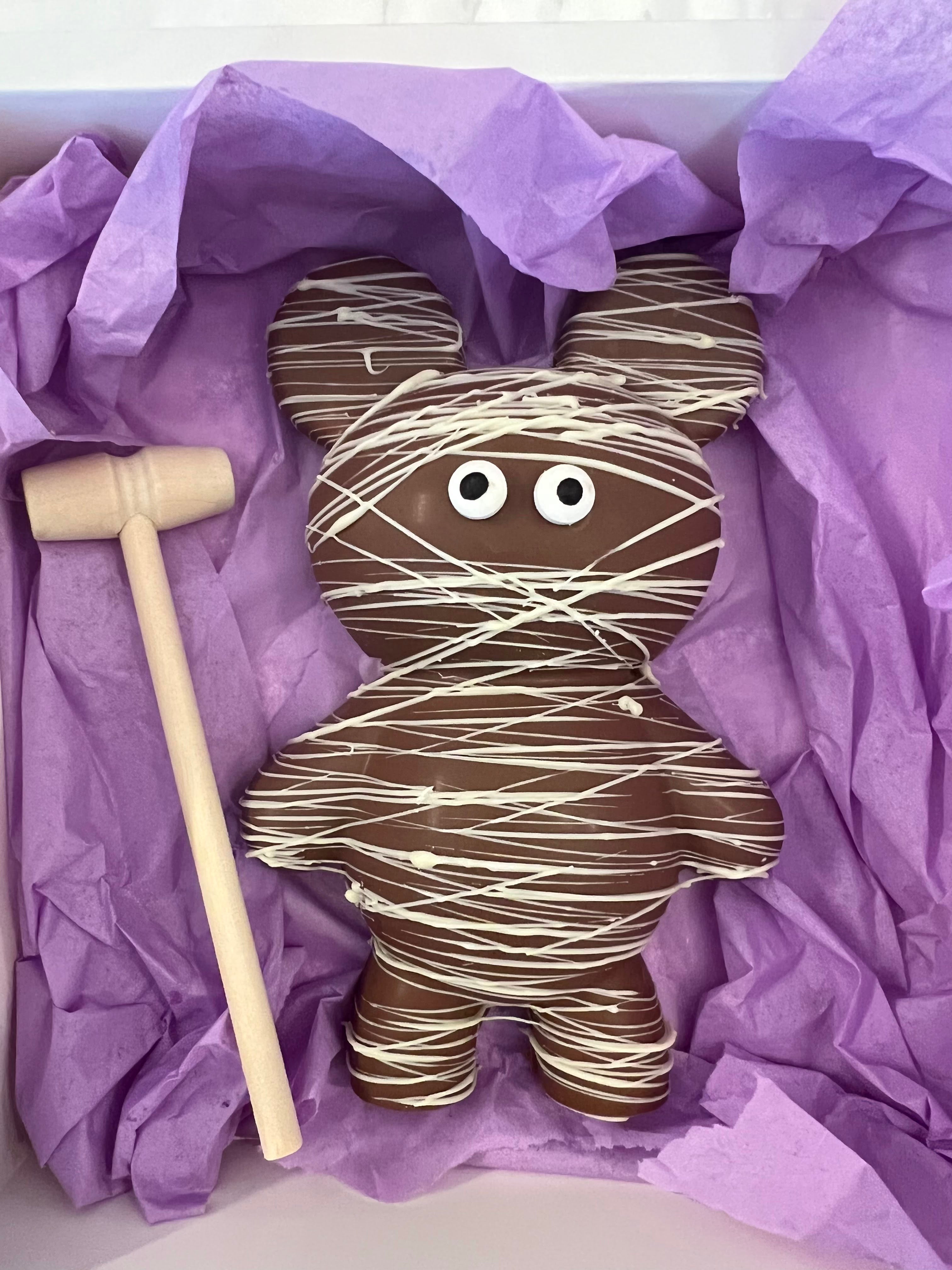 Halloween Bear Mummy Smash Heart