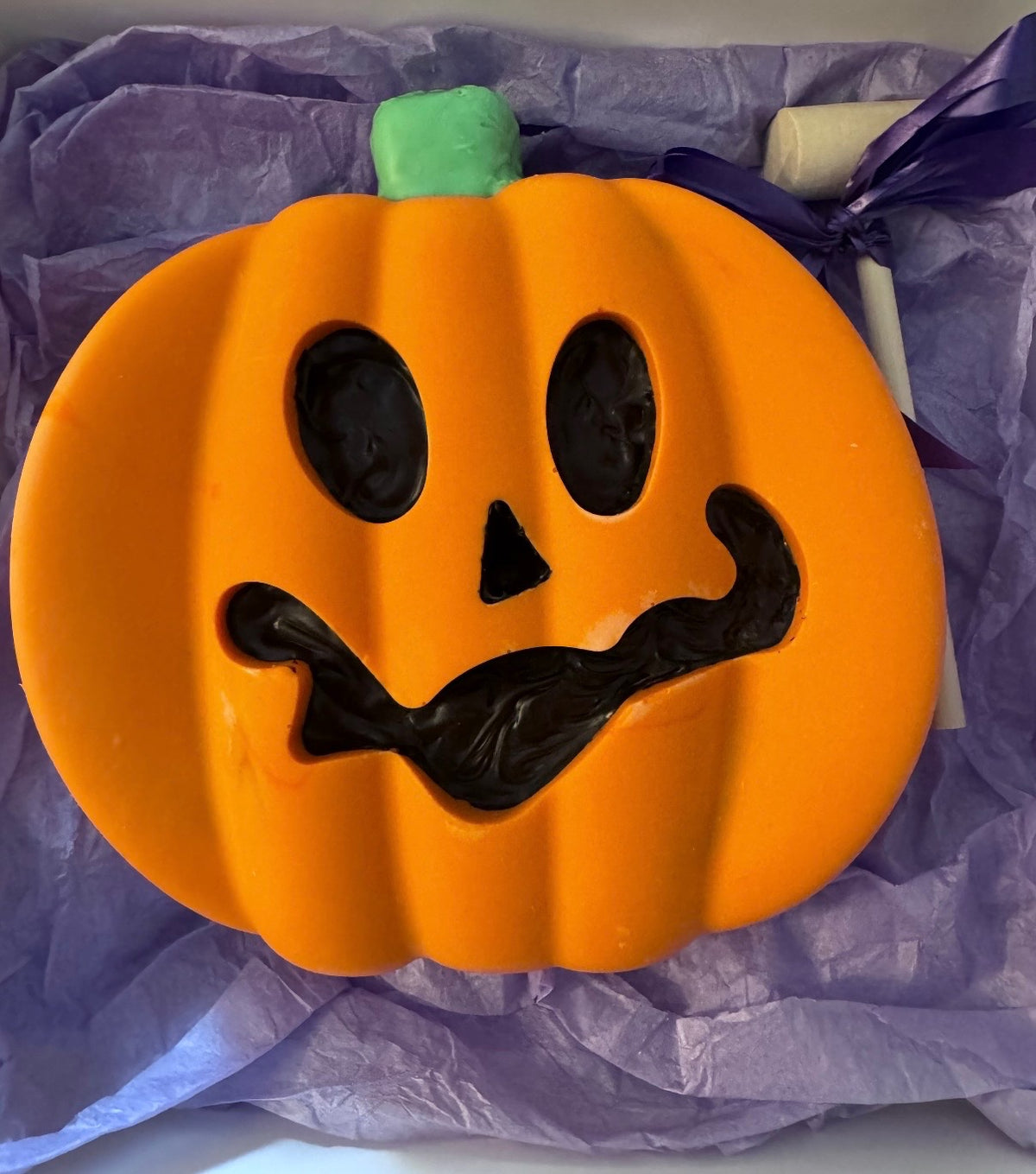 Jack-O'-Lantern Smash Heart